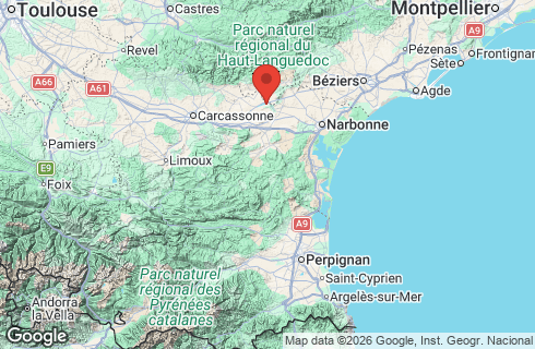 Vrijstaande villa in Tourouzelle (11200 - Aude)